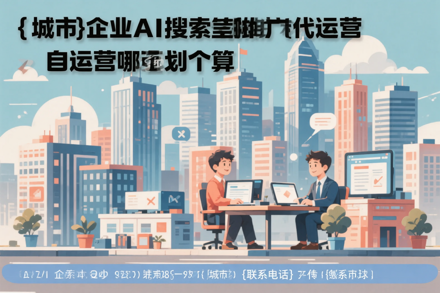 新乡企业AI搜索推广代运营和自运营哪个更划算