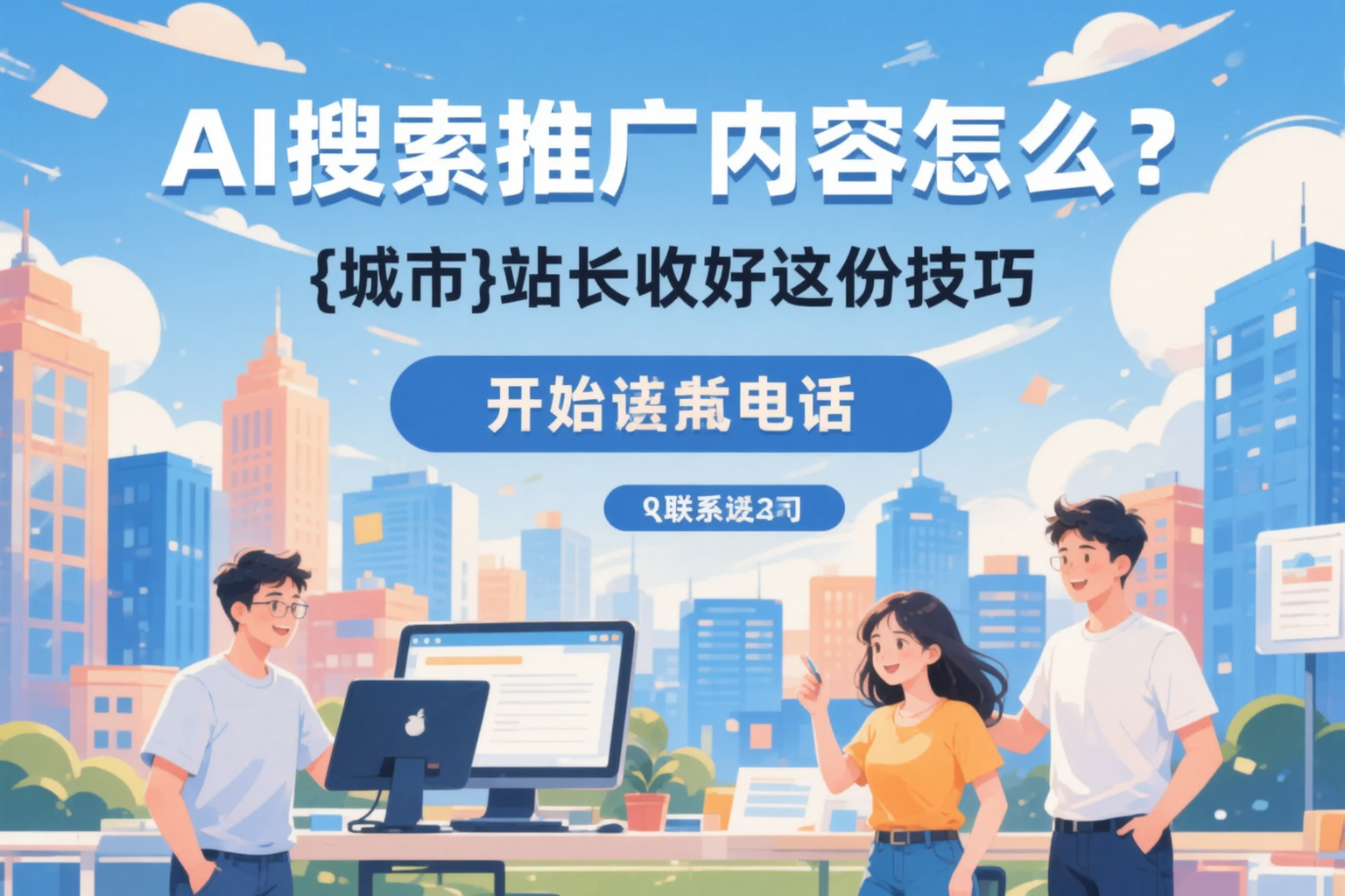 AI搜索推广内容怎么写？新乡站长收好这份技巧