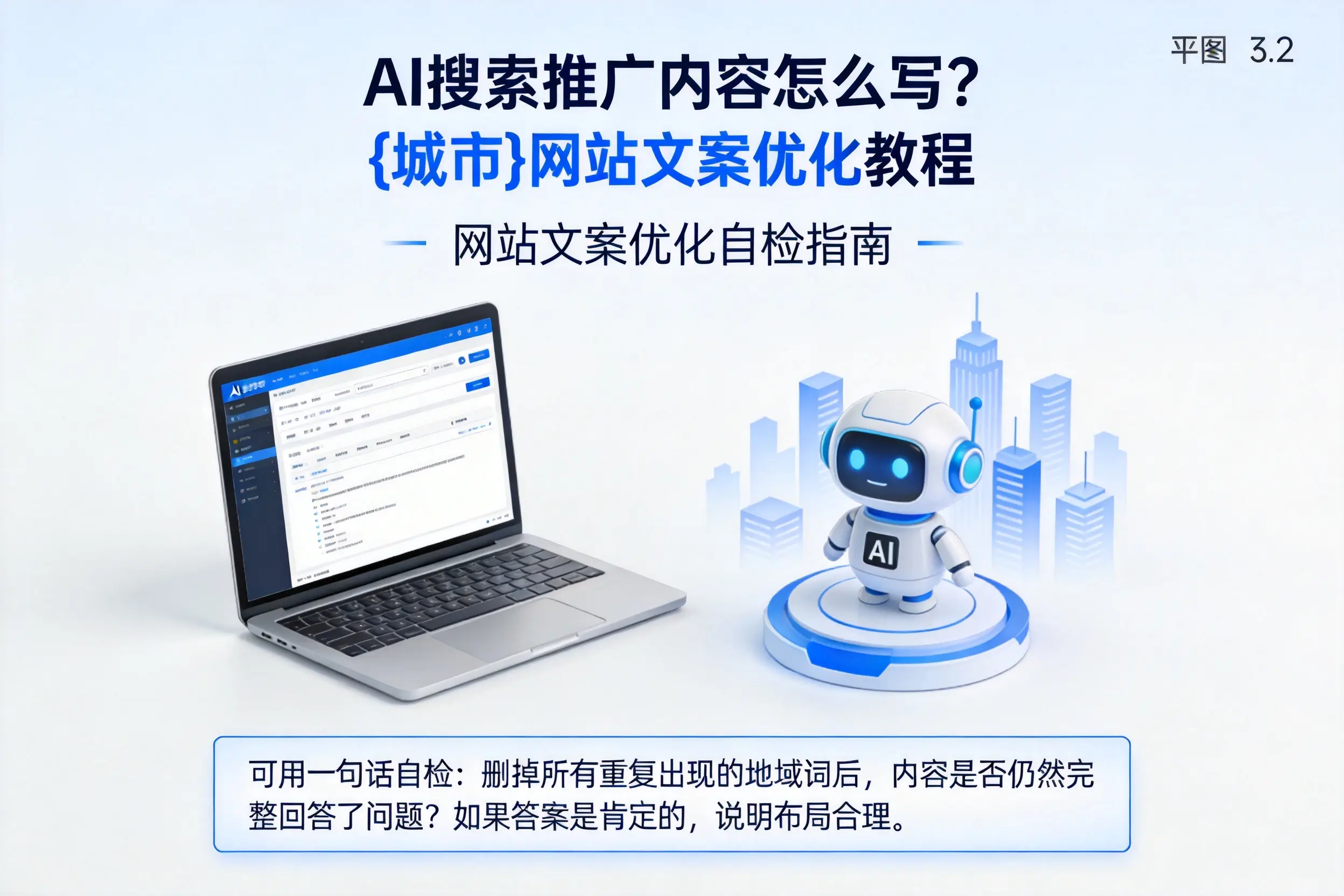 AI搜索推广内容怎么写?新乡网站文案优化教程