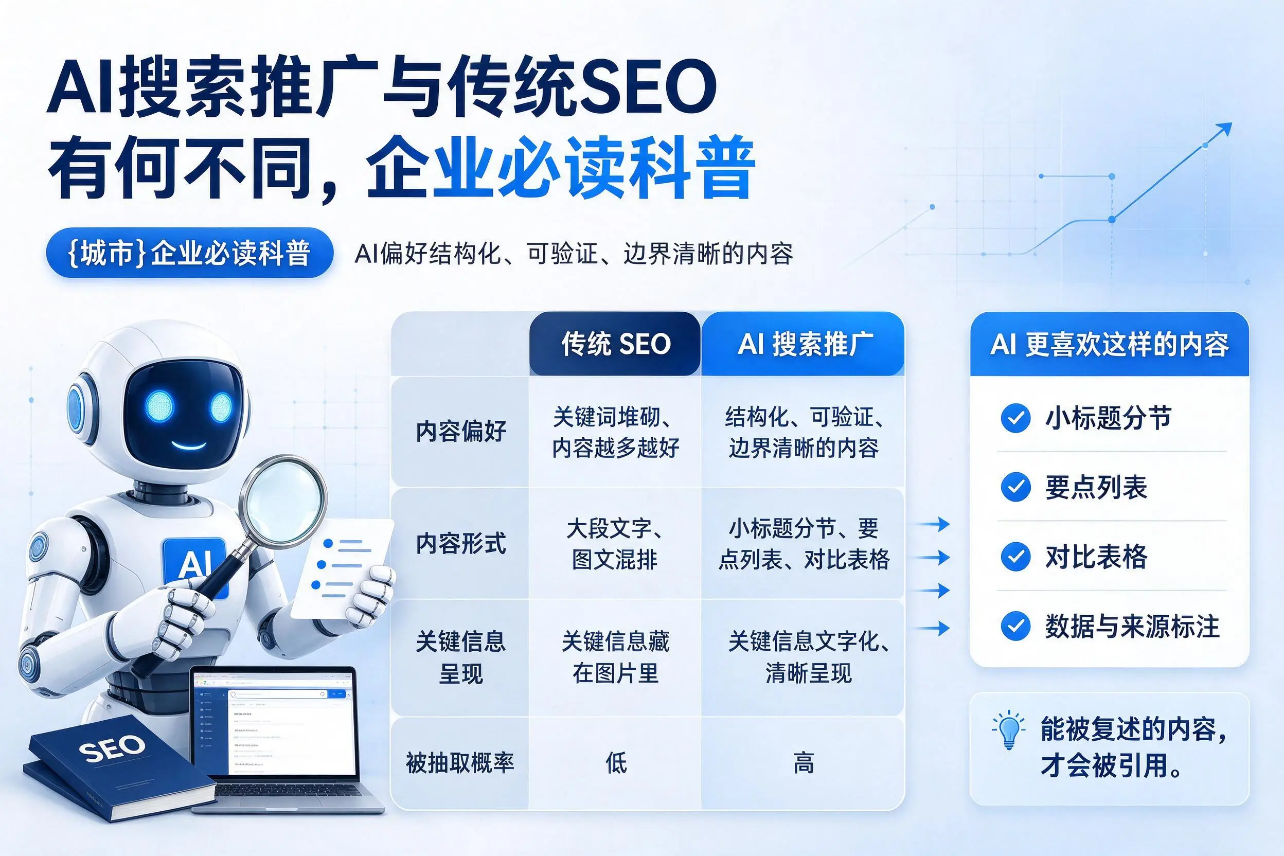 AI搜索推广与传统SEO有何不同，新乡企业必读科普